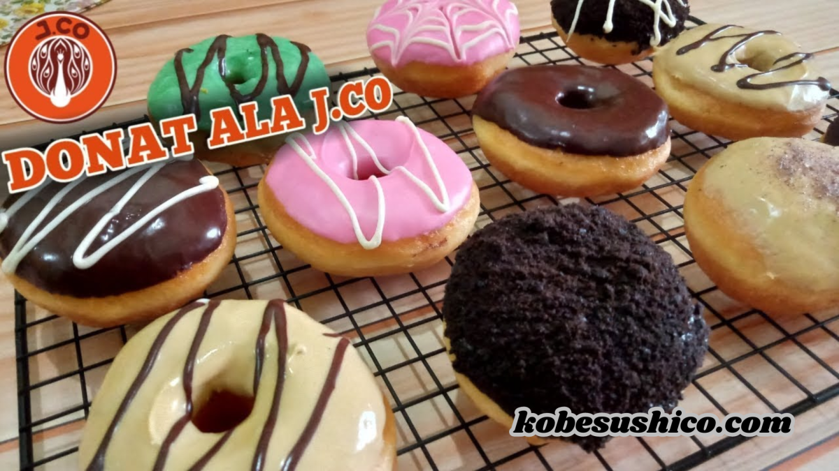 Resep dan Cara Membuat Donat ala J.Co