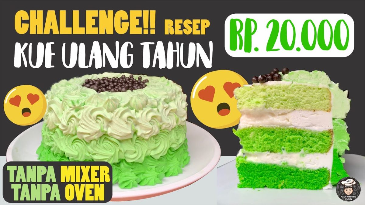 Resep Sederhana Kue Ulang Tahun yang Pasti Berhasil